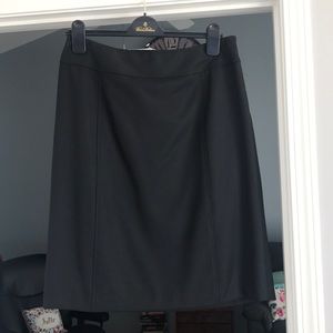 Black Brooks Brothers suit skirt